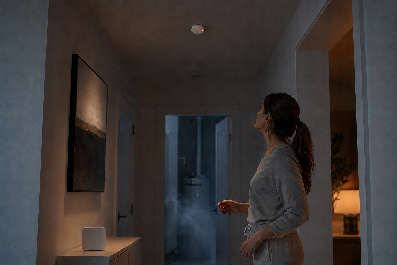 Autonomní alarm Hikvision detektor kouře